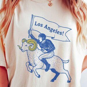 Los Angeles Football GameDay Shirt, Vintage Style T Shirt 166